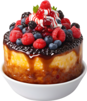 imagen de delicioso bingsu. ai-generado. png