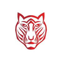 Tiger Logo design vector illustration