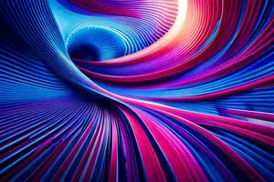 a colorful abstract background with a spiral shape. AI-Generated photo