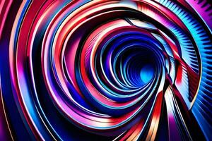 abstract background with colorful swirls. AI-Generated photo