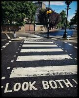 Quintessential British Zebra Crossing, Abbey Road, London photo