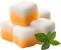 imagen de delicioso mochi ai-generado. png