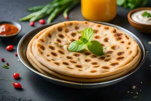 the best indian food in the world. AI-Generated photo
