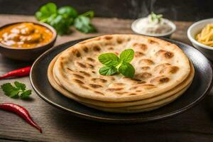 indian food is a popular choice for many people. AI-Generated photo