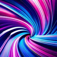 abstract background with colorful lines and swirls. AI-Generated photo