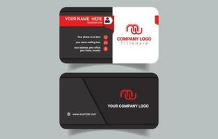 Luxury creative  modern business card design template vector