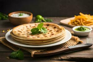 indian food is a popular choice for many people. AI-Generated photo