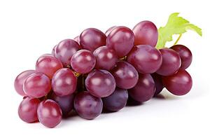 Grape isolated on white background AI Generated photo