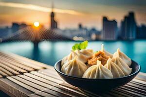 the best dumplings in china. AI-Generated photo