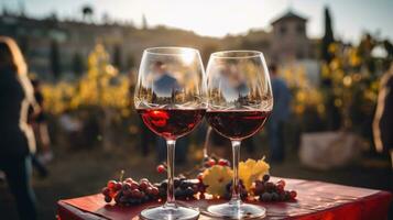 wine festival in Italy photo