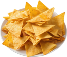 imagen de delicioso nachos ai-generado. png