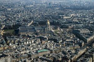 París panorama temor inspirador ver desde el eiffel torre foto