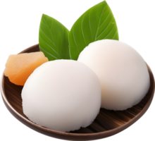 Image of Delicious-looking Mochi. AI-Generated. png