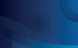 Blue geometric banner background. vector illustration