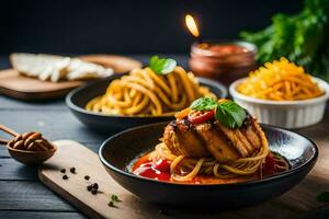 the best pasta dishes in the world. AI-Generated photo