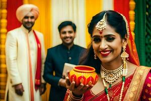 indian wedding photography in delhi. AI-Generated photo