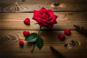 photo wallpaper heart, the rose, the heart, the rose, the heart, the rose,. AI-Generated