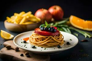 el mejor comida en el mundo es no en un restaurante, es en tu propio cocina. generado por ai foto