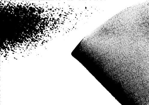 Rustic grunge vector texture with grain and stains. Abstract noise background. Weathered surface.