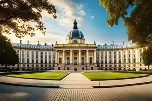 the university of prague, czech republic. AI-Generated photo