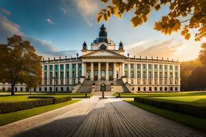 the university of prague in prague, czech republic. AI-Generated photo