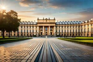 the university of prague, czech republic. AI-Generated photo