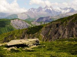 Majestic Alpine Peaks Awe Inspiring Aiguilles d'Arves Landscape in Savoie photo