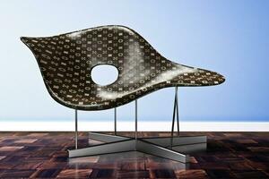 Sleek 3D Generated Design Chair photo