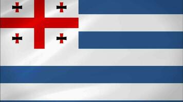 adjara winken Flagge realistisch Animation Video