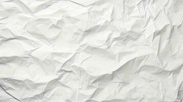 Realistic Crumpled Paper Texture. Background Texture photo