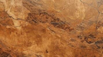 Elegant brown marbled stone texture wallpaper with spacious copy area photo