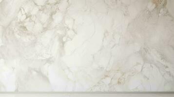 Elegant white marbled stone texture wallpaper with ample copy space photo