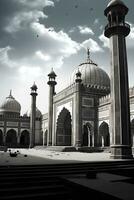 el grandioso mezquita Clásico tono ai generativo foto