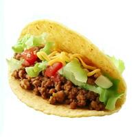 AI Generated Isolated Tacos photo