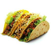 AI Generated Isolated Tacos photo