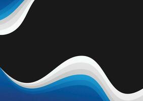 abstract wave liquid background design vector