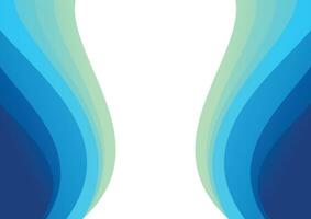 wave gradient background modern style vector