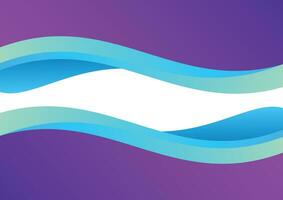 abstract wave simple background design vector
