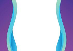 abstract wave simple background design vector