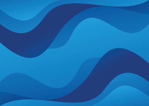 wave background abstract style vector