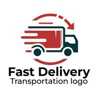 For websites and apps, a fast delivery icon Concept for delivery. Illustration in vector format design that is flat.