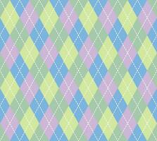 Argyle Pattern vector ,Fabric texture background