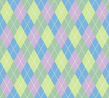 Argyle Pattern vector ,Fabric texture background