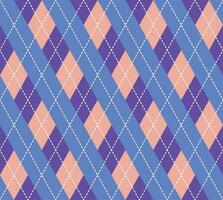 Argyle Pattern vector ,Fabric texture background