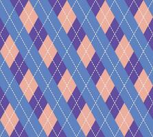 Argyle Pattern vector ,Fabric texture background