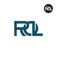 Letter ROL Monogram Logo Design vector