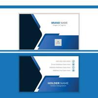 stylish business card design vector