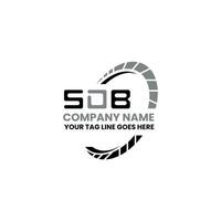 sdb letra logo vector diseño, sdb sencillo y moderno logo. sdb lujoso alfabeto diseño