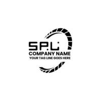 SPL letter logo vector design, SPL simple and modern logo. SPL luxurious alphabet design