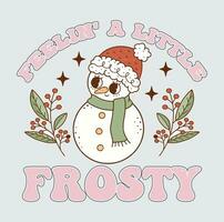 Funny Christmas t shirt design file vector